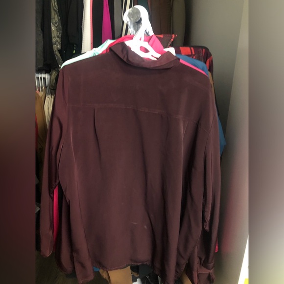 Burgundy womans t-shirt - Picture 3 of 3